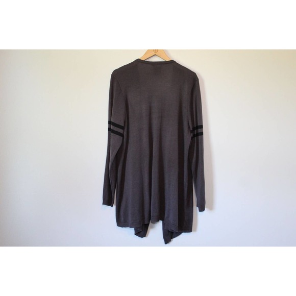 Harry Potter Open Front Drape Cardigan Sweater Gray Women's Plus Size 2X H14851 - Picture 10 of 13